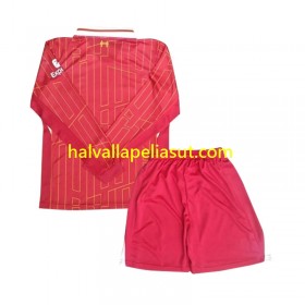 Jalkapallo Pelipaidat/Peliasut Liverpool Lasten Kotipaita 2024-2025 Pitkähihainen